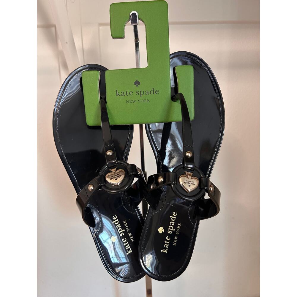 New! Kate Spade Kendall Jelly T-Strap Sandal SZ 8
